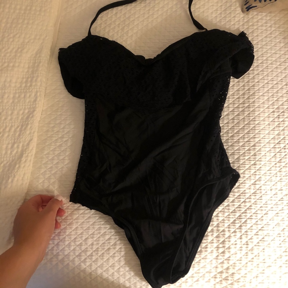Ella moss black one piece